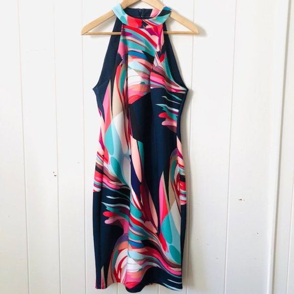 Trina Turk Emotion Halter Dress - Picture 6 of 12